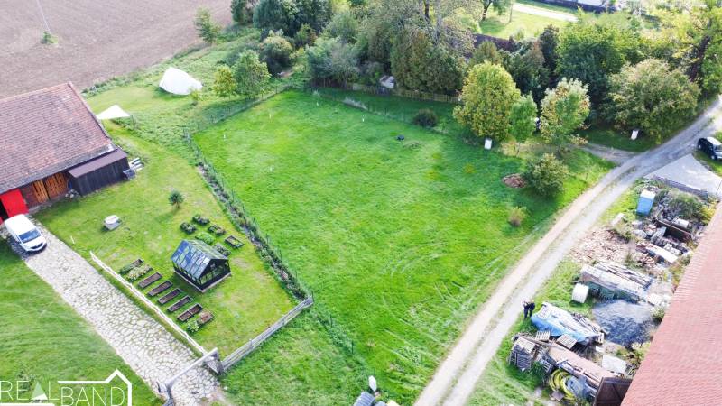 Stavební pozemek 1245 m² – Bystřice u Benešova